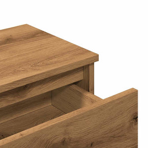 vidaXL Bedside Cabinets 2 pcs Artisan Oak 40x30x39 cm Engineered Wood