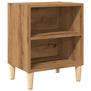 vidaXL Bedside Cabinet Artisan Oak 40x30x50 cm Engineered Wood