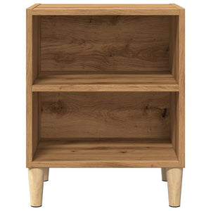 vidaXL Bedside Cabinet Artisan Oak 40x30x50 cm Engineered Wood