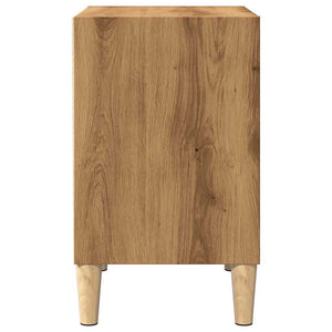 vidaXL Bedside Cabinet Artisan Oak 40x30x50 cm Engineered Wood