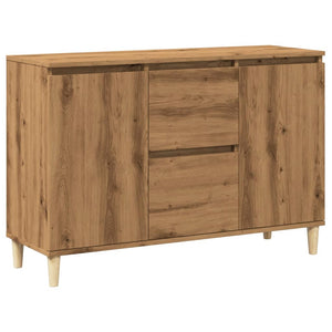 vidaXL Sideboard Artisan Oak 102x35x70 cm Engineered Wood