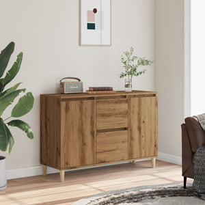 vidaXL Sideboard Artisan Oak 102x35x70 cm Engineered Wood