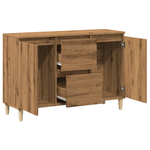 vidaXL Sideboard Artisan Oak 102x35x70 cm Engineered Wood