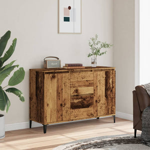 vidaXL Sideboard Old Wood 102x35x70 cm Engineered Wood