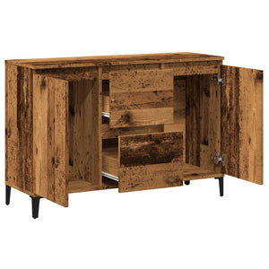 vidaXL Sideboard Old Wood 102x35x70 cm Engineered Wood