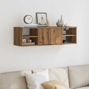 vidaXL Wall Cabinet Artisan Oak 102x30x29 cm Engineered Wood