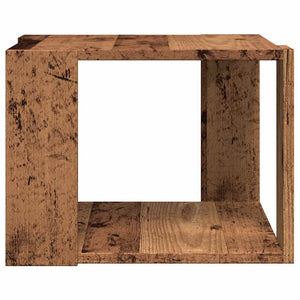 vidaXL Coffee Table Old Wood 40x40x30 cm Engineered Wood