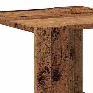 vidaXL Coffee Table Old Wood 40x40x30 cm Engineered Wood