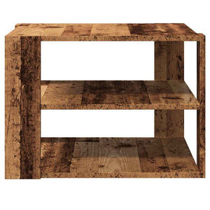 vidaXL Coffee Table Old Wood 58x58x40 cm Engineered Wood