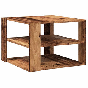 vidaXL Coffee Table Old Wood 58x58x40 cm Engineered Wood