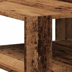 vidaXL Coffee Table Old Wood 58x58x40 cm Engineered Wood