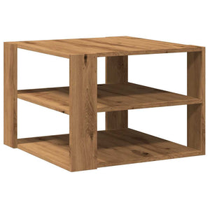 vidaXL Coffee Table Artisan Oak 58x58x40 cm Engineered Wood