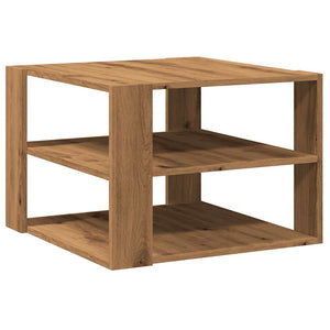 vidaXL Coffee Table Artisan Oak 58x58x40 cm Engineered Wood