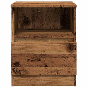 vidaXL Bedside Cabinets 2 pcs Old Wood 40x40x50 cm Engineered Wood