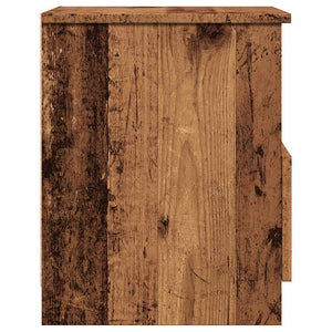 vidaXL Bedside Cabinets 2 pcs Old Wood 40x40x50 cm Engineered Wood
