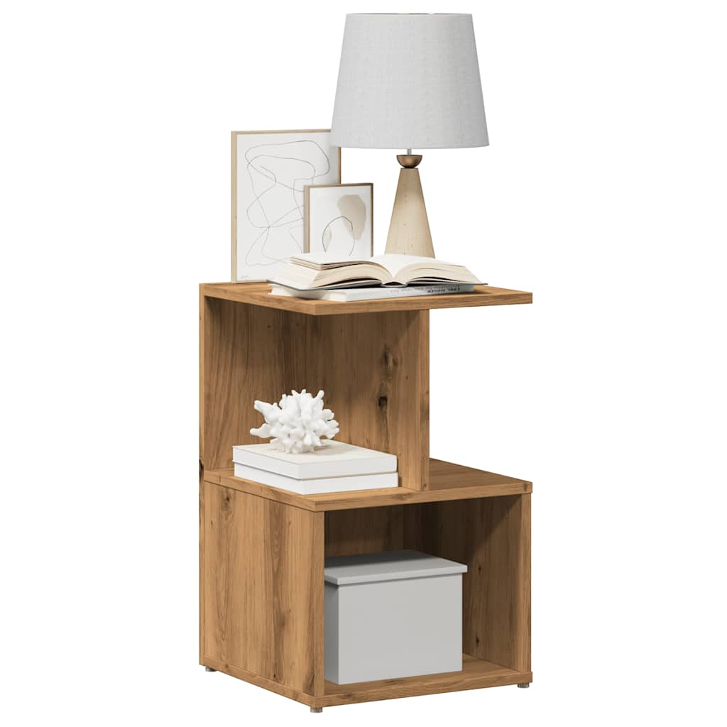 vidaXL Bedside Cabinets 2 pcs Artisan Oak 35x35x55 cm Engineered Wood