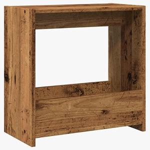 vidaXL Side Table Old Wood 50x26x50 cm Engineered Wood