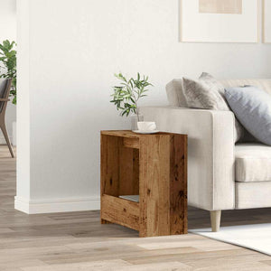 vidaXL Side Table Artisan Oak 50x26x50 cm Engineered Wood