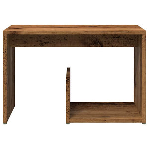 vidaXL Side Table Old Wood 59x36x38 cm Engineered Wood