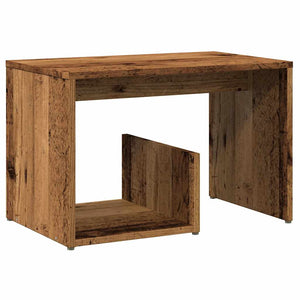 vidaXL Side Table Old Wood 59x36x38 cm Engineered Wood