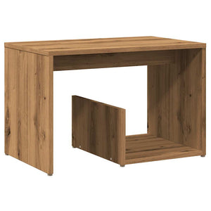 vidaXL Side Table Artisan Oak 59x36x38 cm Engineered Wood