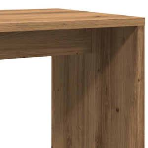 vidaXL Side Table Artisan Oak 59x36x38 cm Engineered Wood