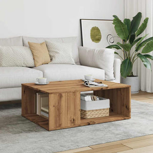 vidaXL Coffee Table Artisan Oak 90x67x33 cm Engineered Wood