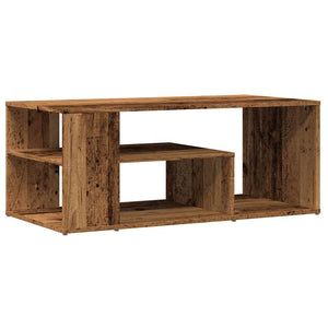 vidaXL Coffee Table Old Wood 100x50x40 cm Engineered Wood