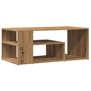 vidaXL Coffee Table Artisan Oak 100x50x40 cm Engineered Wood