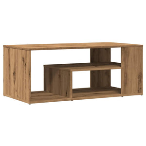 vidaXL Coffee Table Artisan Oak 100x50x40 cm Engineered Wood