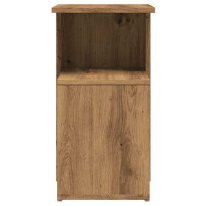 vidaXL Side Table Artisan Oak 36x30x56 cm Engineered Wood