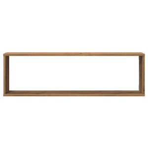 vidaXL Wall Cube Shelves 2 pcs Artisan Oak 100x15x30 cm Engineered Wood