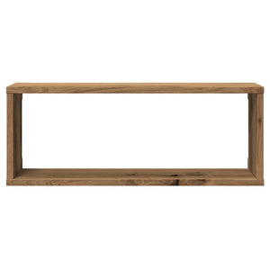 vidaXL Wall Cube Shelves 6 pcs Artisan Oak 60x15x23 cm Engineered Wood