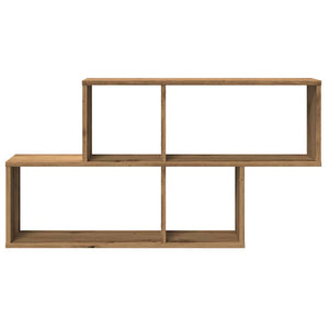 vidaXL Wall Shelf Artisan Oak 100x18x53 cm Engineered Wood