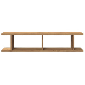 vidaXL Wall Shelves 2 pcs Artisan Oak 90x18x20 cm Engineered Wood