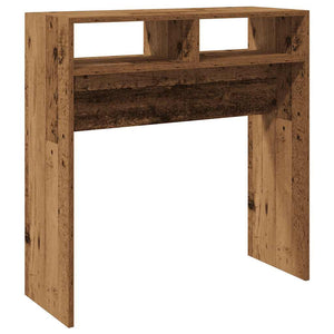 vidaXL Console Table Old Wood 78x30x80 cm Engineered Wood