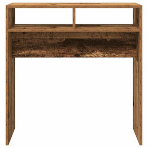 vidaXL Console Table Old Wood 78x30x80 cm Engineered Wood