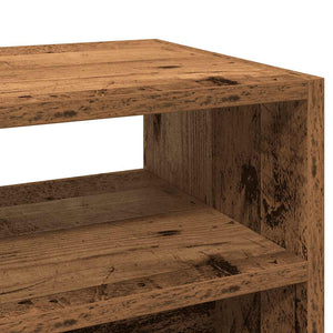 vidaXL Console Table Old Wood 78x30x80 cm Engineered Wood