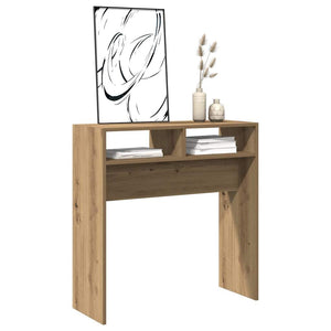 vidaXL Console Table Artisan Oak 78x30x80 cm Engineered Wood