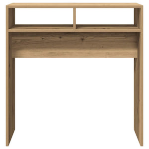 vidaXL Console Table Artisan Oak 78x30x80 cm Engineered Wood