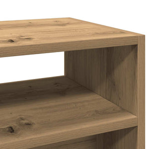 vidaXL Console Table Artisan Oak 78x30x80 cm Engineered Wood