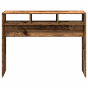 vidaXL Console Table Old Wood 105x30x80 cm Engineered Wood