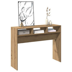 vidaXL Console Table Artisan Oak 105x30x80 cm Engineered Wood