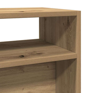 vidaXL Console Table Artisan Oak 105x30x80 cm Engineered Wood