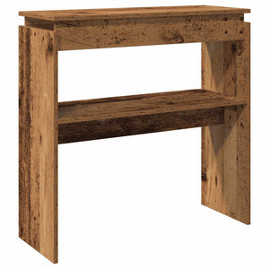 vidaXL Console Table Old Wood 80x30x80 cm Engineered Wood