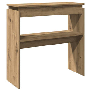 vidaXL Console Table Artisan Oak 80x30x80 cm Engineered Wood