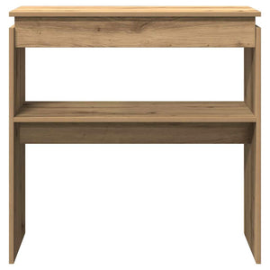 vidaXL Console Table Artisan Oak 80x30x80 cm Engineered Wood