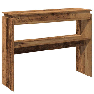 vidaXL Console Table Old Wood 80x30x102 cm Engineered Wood