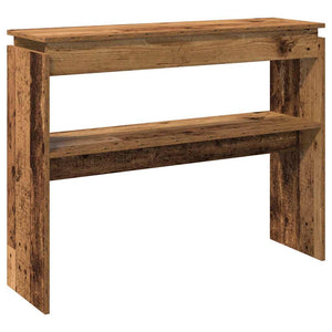 vidaXL Console Table Old Wood 80x30x102 cm Engineered Wood