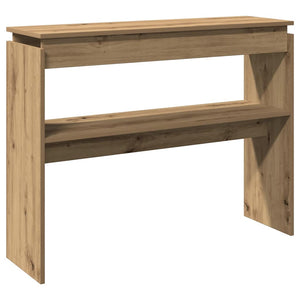 vidaXL Console Table Artisan Oak 102x30x80 cm Engineered Wood